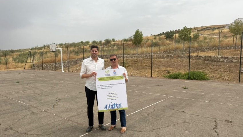 Diputación renovará la pista deportiva de El Turro con una inversión de más de 90.000 euros
