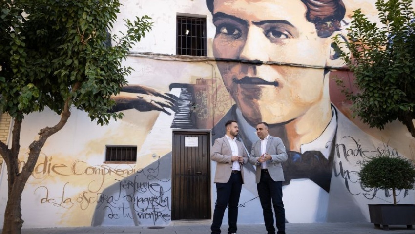 Rodríguez visita Fuente Vaqueros para reforzar la colaboración institucional con el municipio