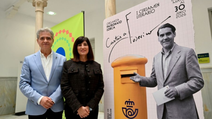 Nace “Cartas a Federico”, el nuevo certamen de la Diputación para rendir homenaje a Lorca desde la escritura