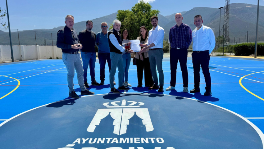 Diputación invierte más de 33.000 euros en el Polideportivo de Órgiva