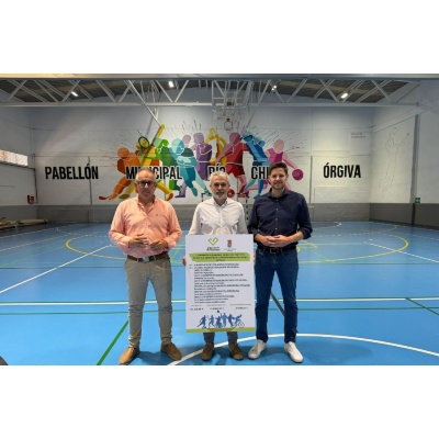 150.000 euros para mejorar las instalaciones deportivas de Órgiva en los polideportivos Mancanzuña y Río Chico