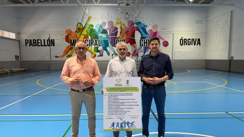 150.000 euros para mejorar las instalaciones deportivas de Órgiva en los polideportivos Mancanzuña y Río Chico