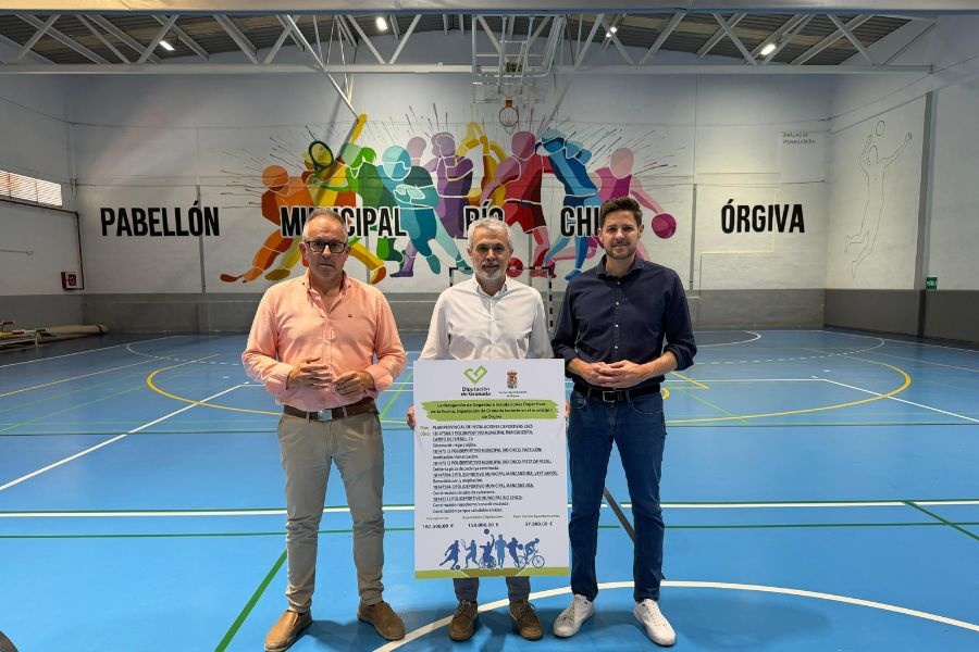 150.000 euros para mejorar las instalaciones deportivas de Órgiva en los polideportivos Mancanzuña y Río Chico
