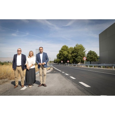 Recepcionadas las obras de ensanche y mejora de la carretera de la Puleva tras una inversión de 2,5 millones de euros