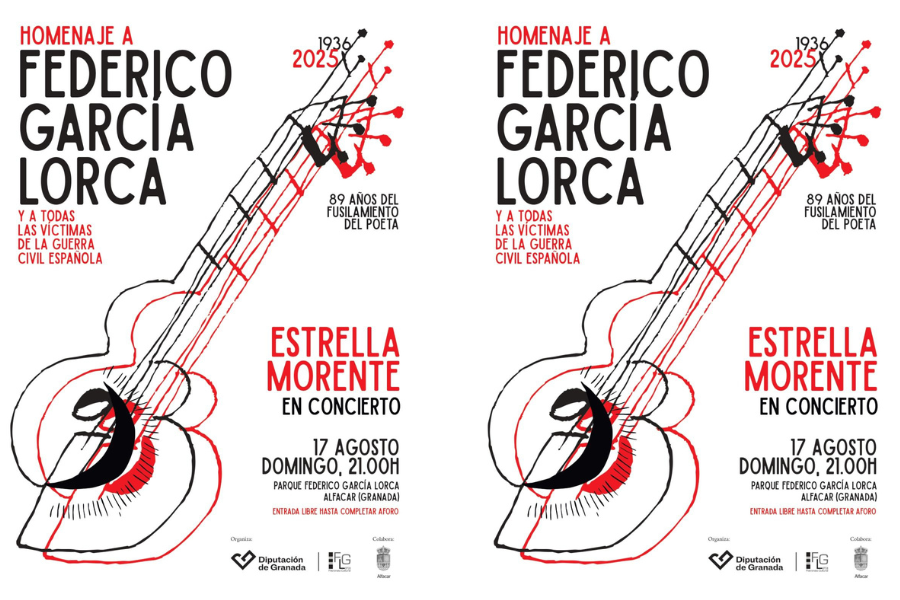 Estrella Morente pondrá voz al homenaje de la Diputación a Lorca en el 89 aniversario de su asesinato