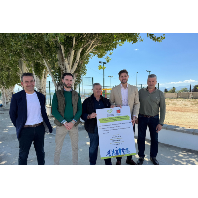 150.000 euros para la construcción de un nuevo campo de fútbol 7 en Darro