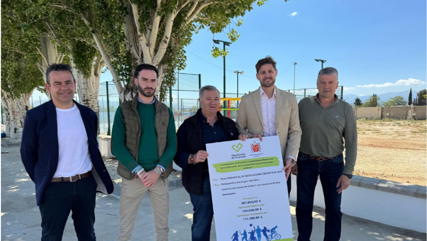150.000 euros para la construcción de un nuevo campo de fútbol 7 en Darro