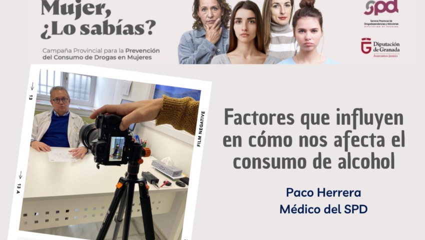 ¿Qué factores influyen en cómo nos afecta el consumo de alcohol? 