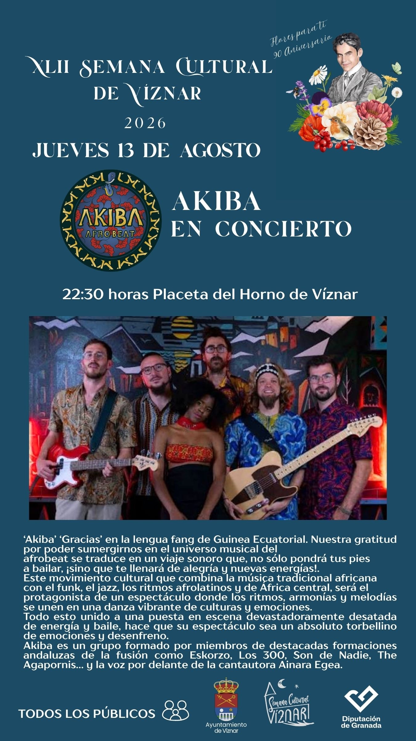 cartel del evento