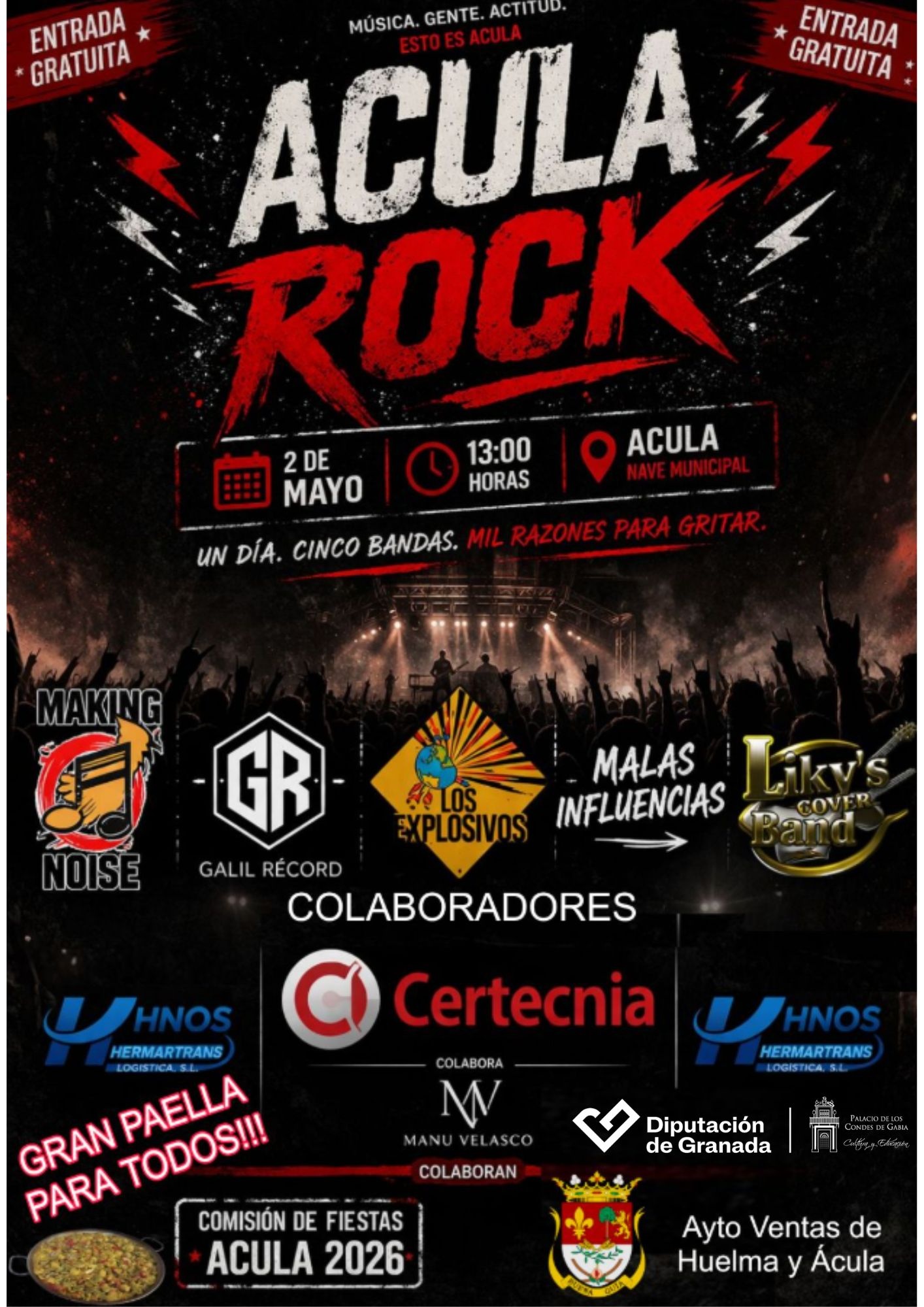 cartel del evento