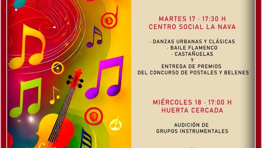 AUDICIÓN DE NAVIDAD ESCUELA DE MÚSICA .HUETOR VEGA