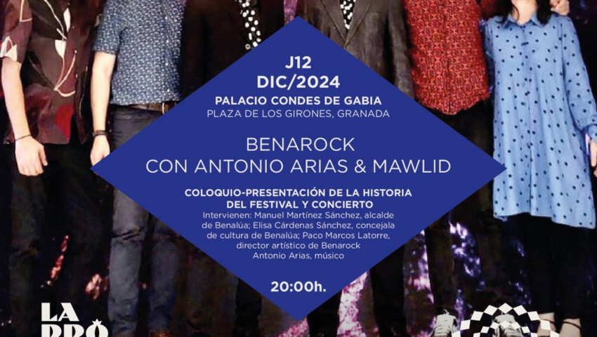 BENAROCK, con Antonio Arias &amp; Mawlid. Granada