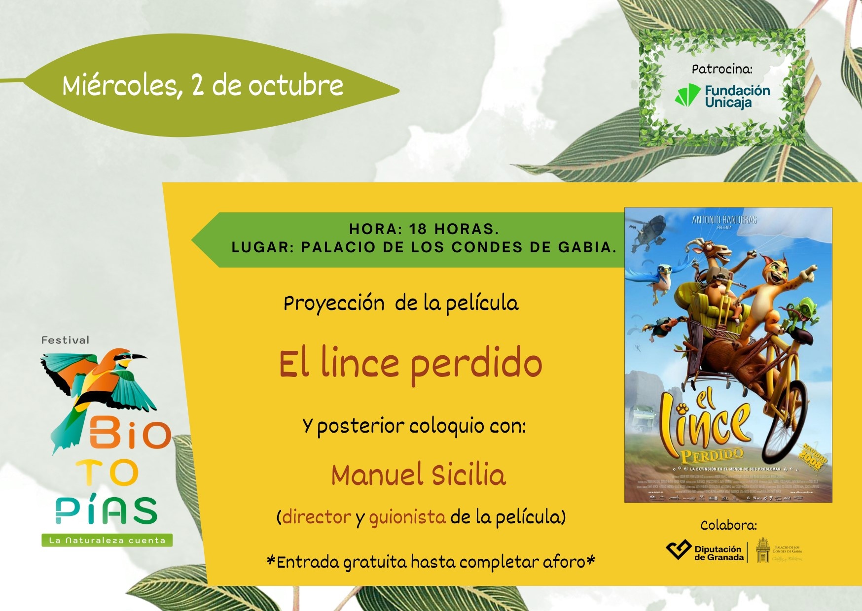 cartel del evento