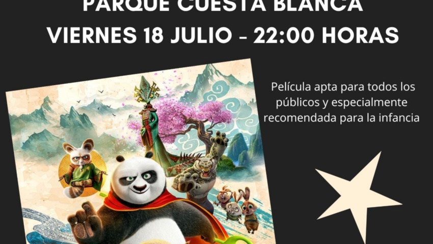CINE DE VERANO. CÁJAR