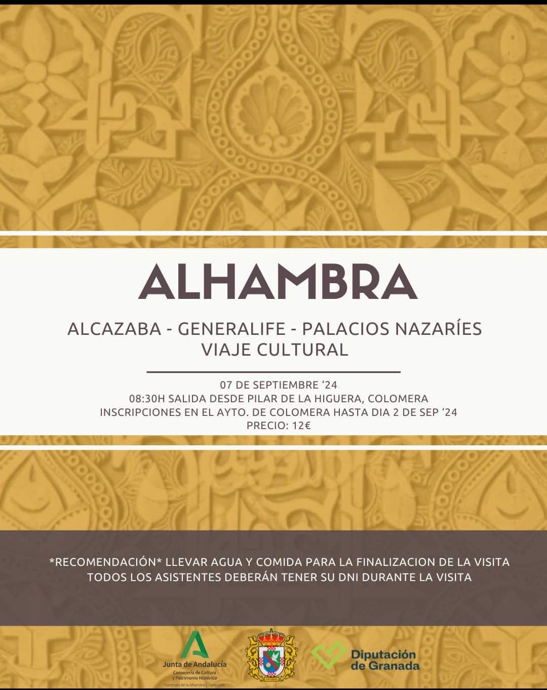 cartel del evento