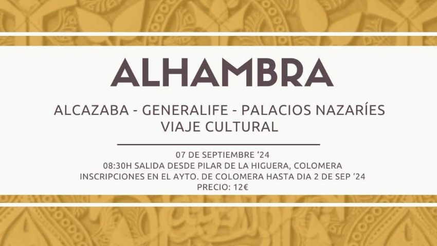 VISITA A LA ALHAMBRA
