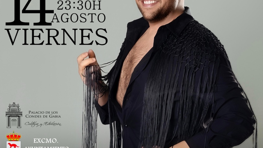 Artes musicales copla " Sergio Fábregas", 14 AGOSTO 2026