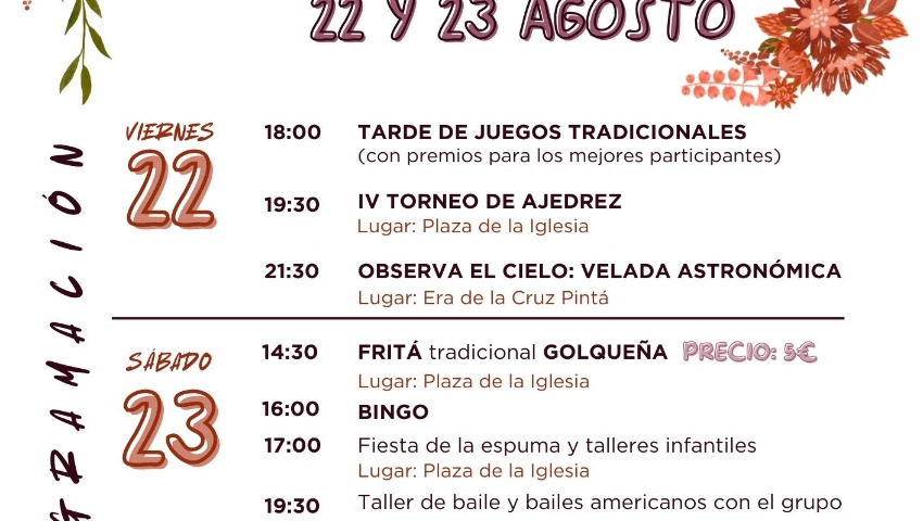 JORNADAS CULTURALES DE EL GOLCO. ALPUJARRA DE LA SIERRA