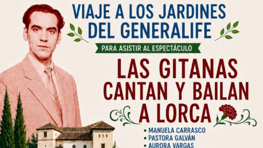 ESPECTÁCULO FLAMENCO LORCA EN LOS JARDINES DEL GENERALIFE