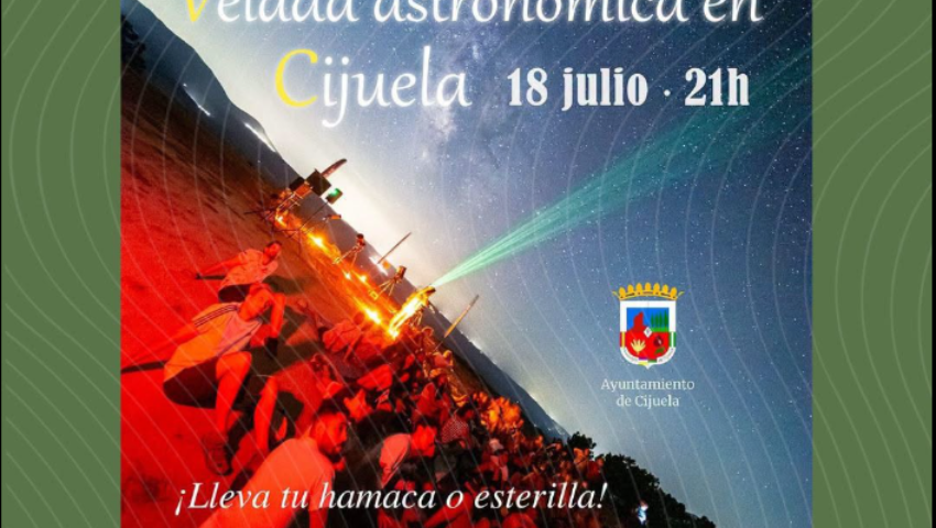 VELADA ASTRONÓMICA EN CIJUELA