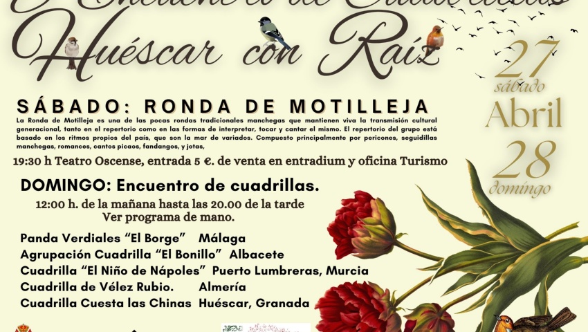 8º ENCUENTRO DE CUADRILLAS DE HUESCAR CON RAIZ