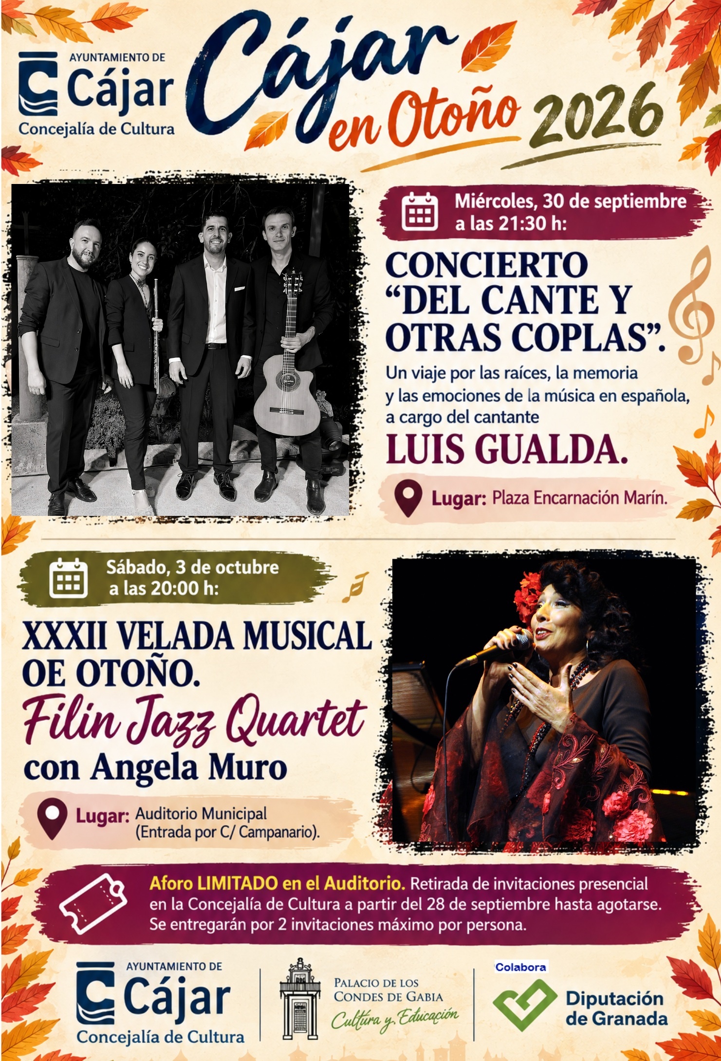 cartel del evento