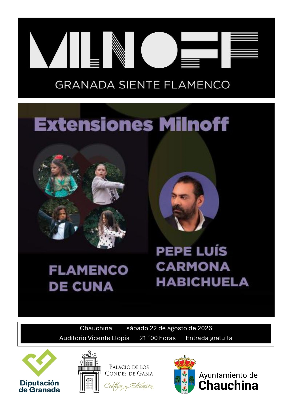 cartel del evento