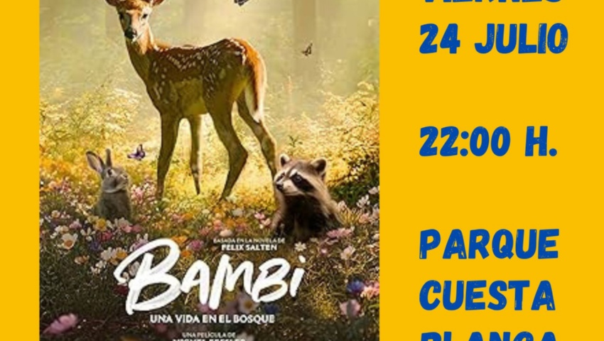 CINE DE VERANO. CÁJAR