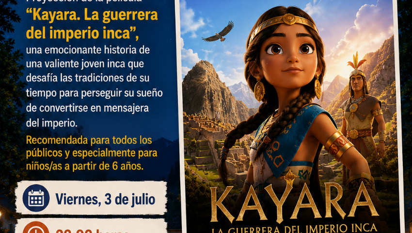 CINE DE VERANO. CÁJAR