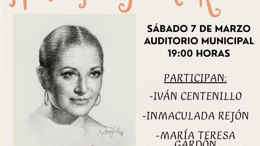 CONCIERTO DE COPLA "JUANITA REINA, CENTENARIO DE UNA DIVA" (CÁJAR)