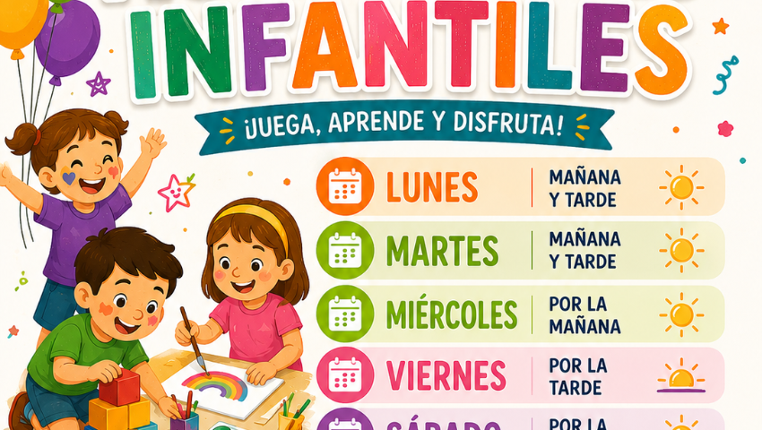 ACTIVIDADES INFANTILES EN LAS FIESTAS MUNICIPALES DE AGRÓN