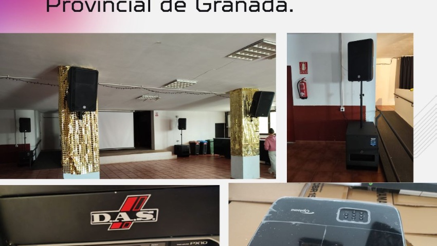Adquisición de equipamiento audiovisual