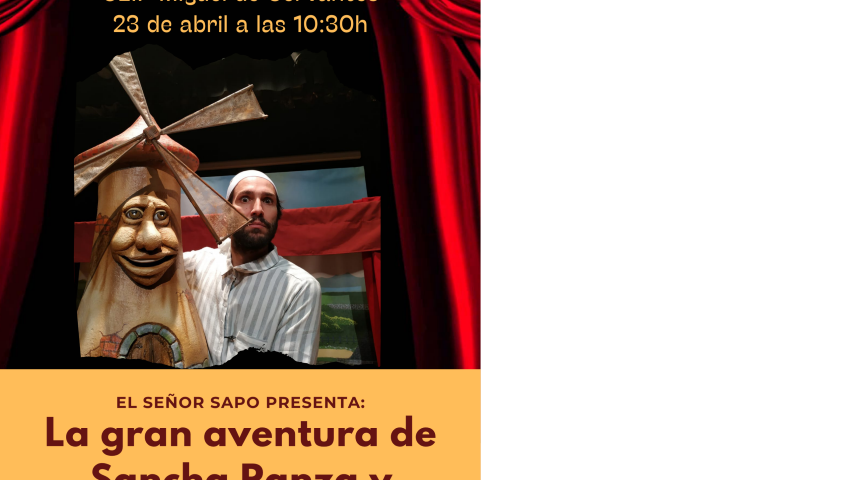 La gran aventura de Sancha Panza y Don Quijote.