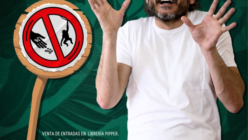 "PROHIBIDO ECHARLE CACAHUETES AL MONO" DE SALVA REINA. GUADIX