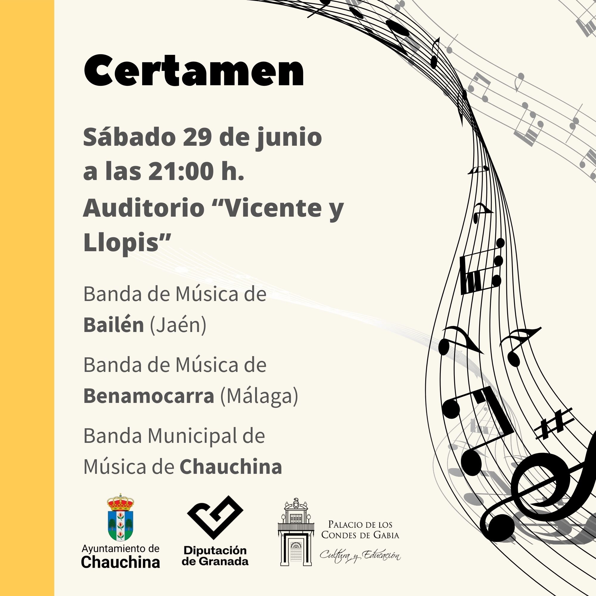 cartel del evento