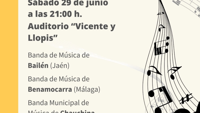 36 CERTAMEN DE BANDAS DE MÚSICA DE ANDALUCÍA. CHAUCHINA