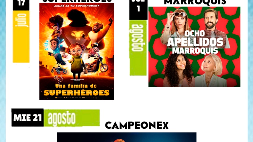 CINE DE VERANO EN BENALÚA DE LAS VILLAS