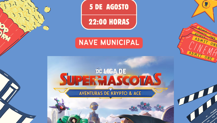 CINE DE VERANO: "DC LIGA DE SUPERMASCOTAS". MOREDA