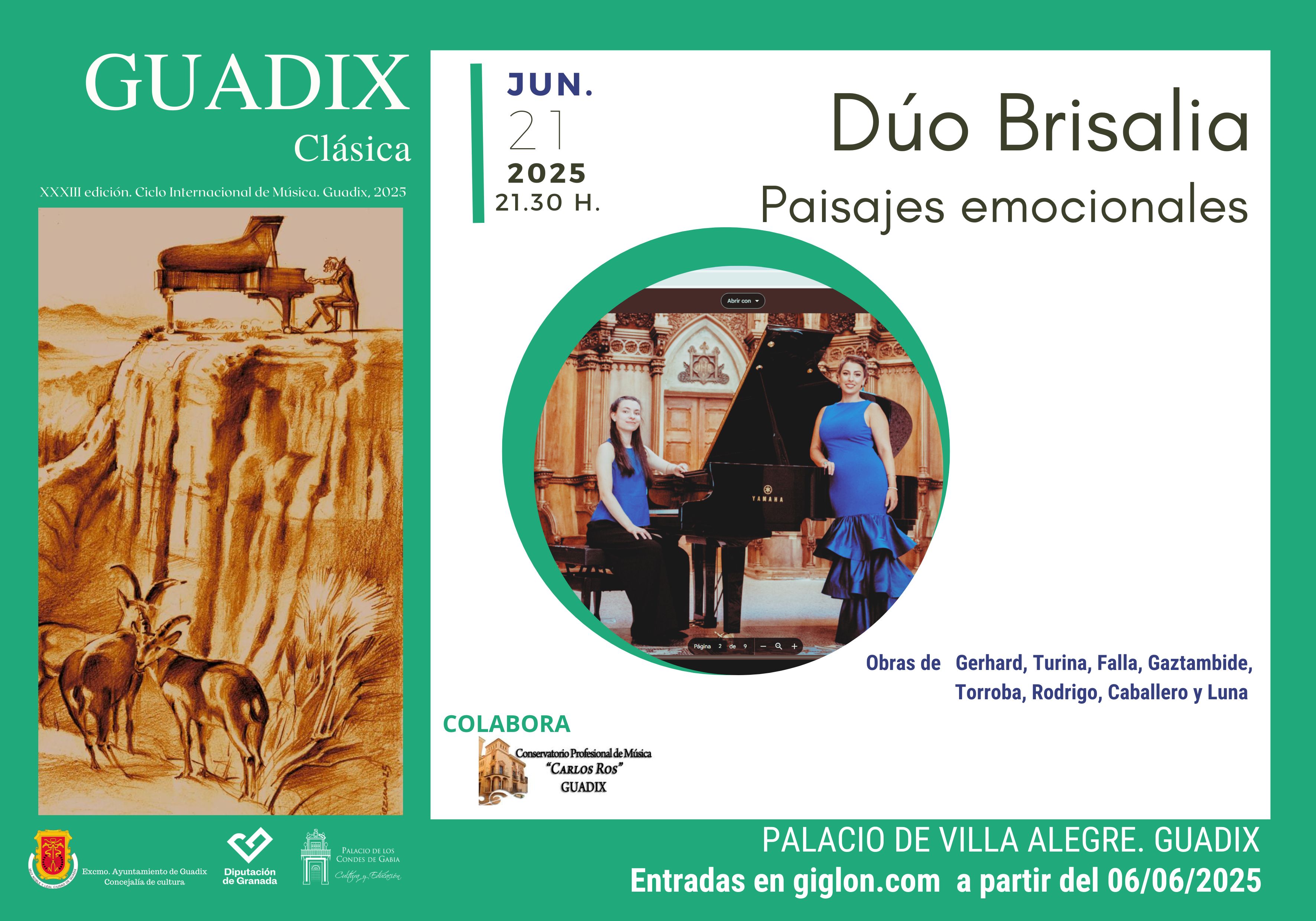 cartel del evento