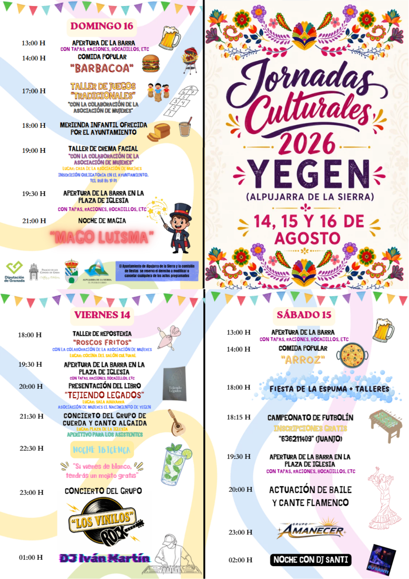 cartel del evento