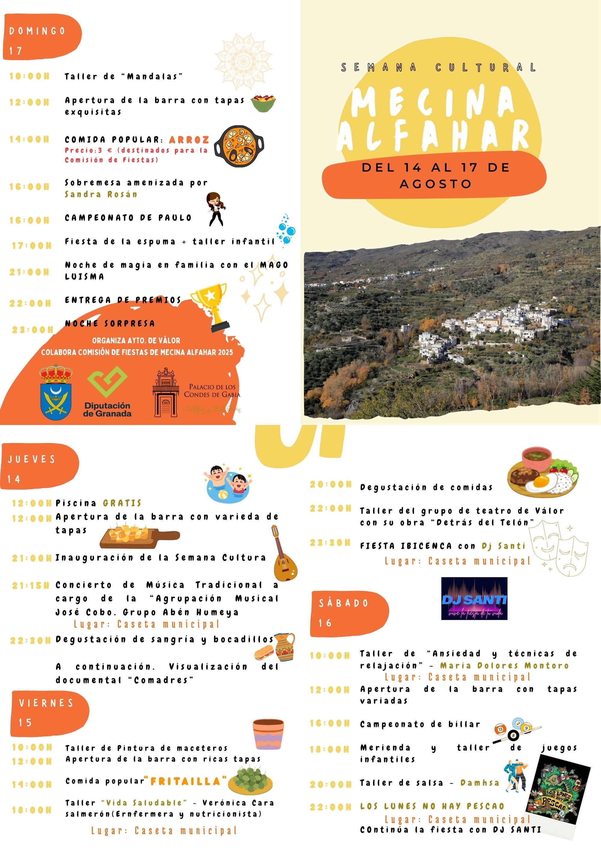 cartel del evento