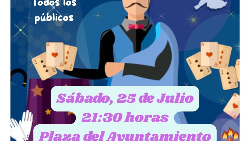 Actuación de magia