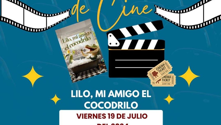 CINE DE VERANO: "LILO Y MI AMIGO EL COCODRILO". JUN