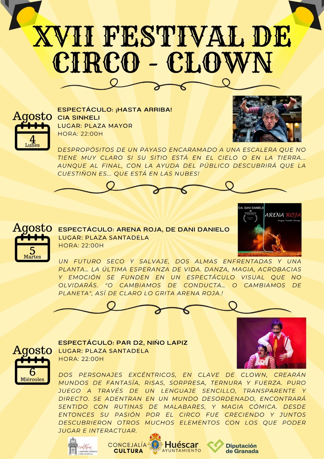 cartel del evento