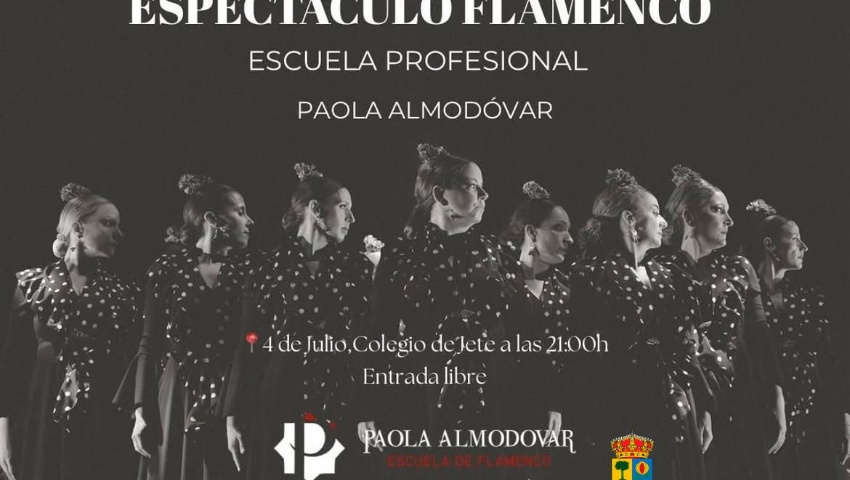 ESPECTÁCULO FLAMENCO. JETE