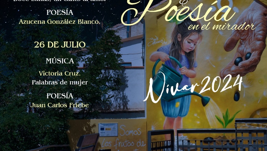 XII VELADAS DE MÚSICA Y POESÍA EN EL MIRADOR. NÍVAR