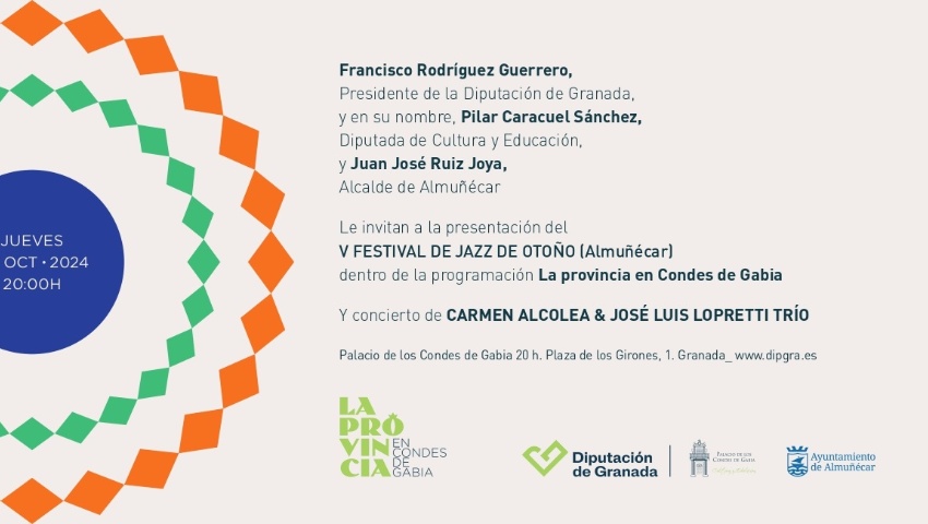 PRESENTACIÓN V FESTIVAL DE JAZZ DE OTOÑO