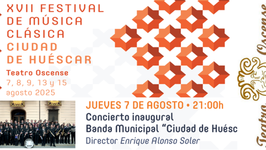 XVII FESTIVAL DE MÚSICA CLÁSICA CIUDAD DE HUÉSCAR