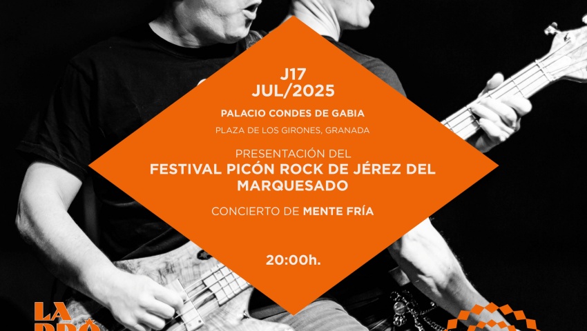 PRESENTACIÓN DEL FESTIVAL PICÓN ROCK DE JEREZ DEL MARQUESADO
