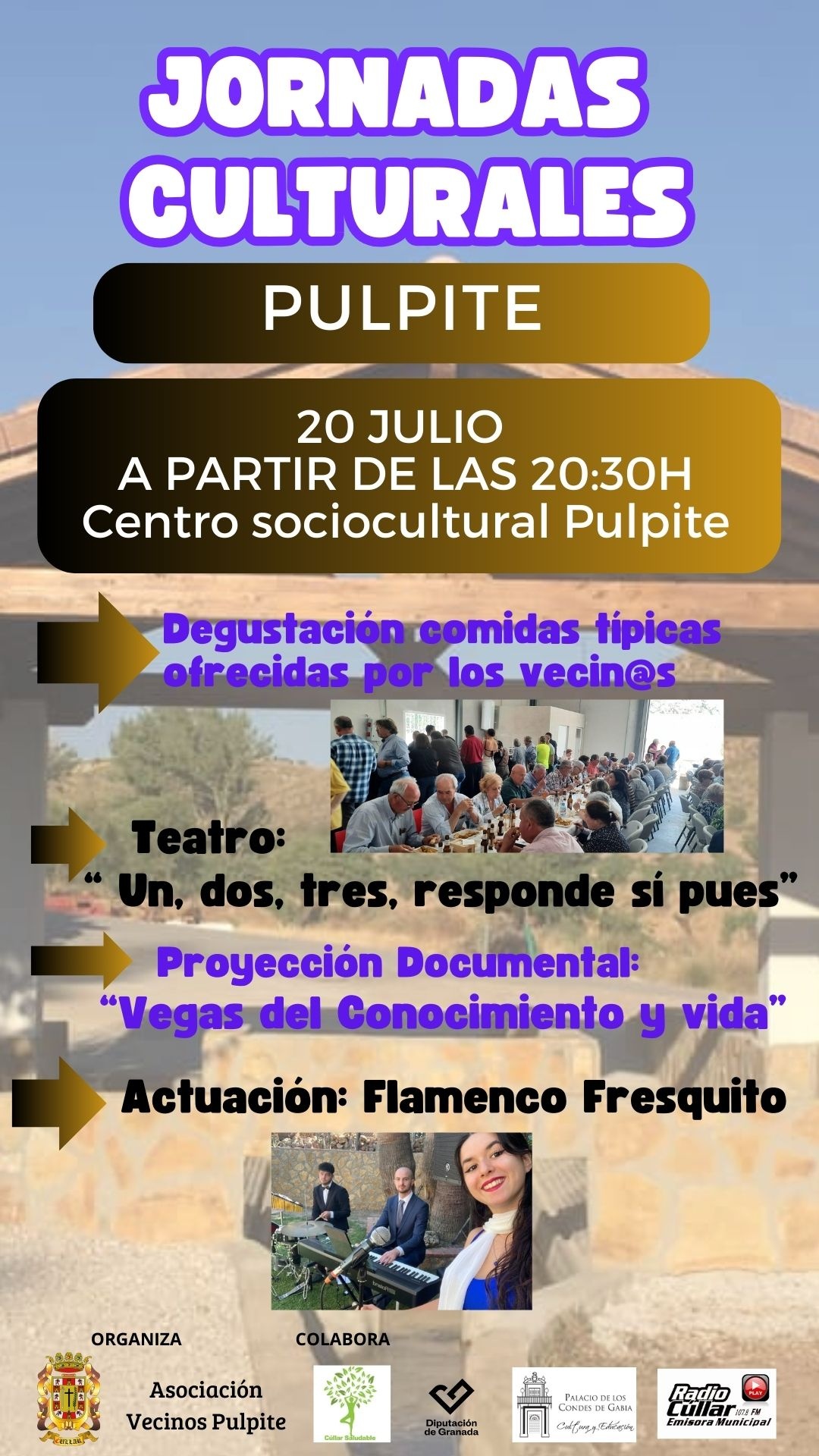 cartel del evento